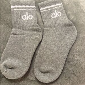 ALO Yoga Gray Men's Socks